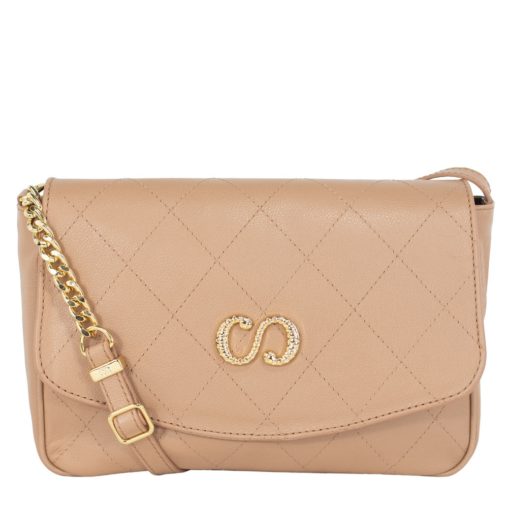 Bolsa Tiracolo de Couro Belle