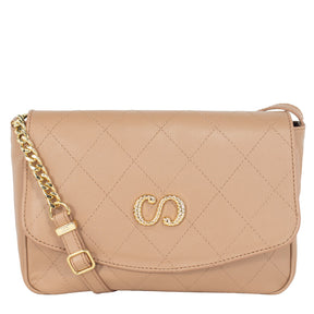 Bolsa Tiracolo de Couro Belle