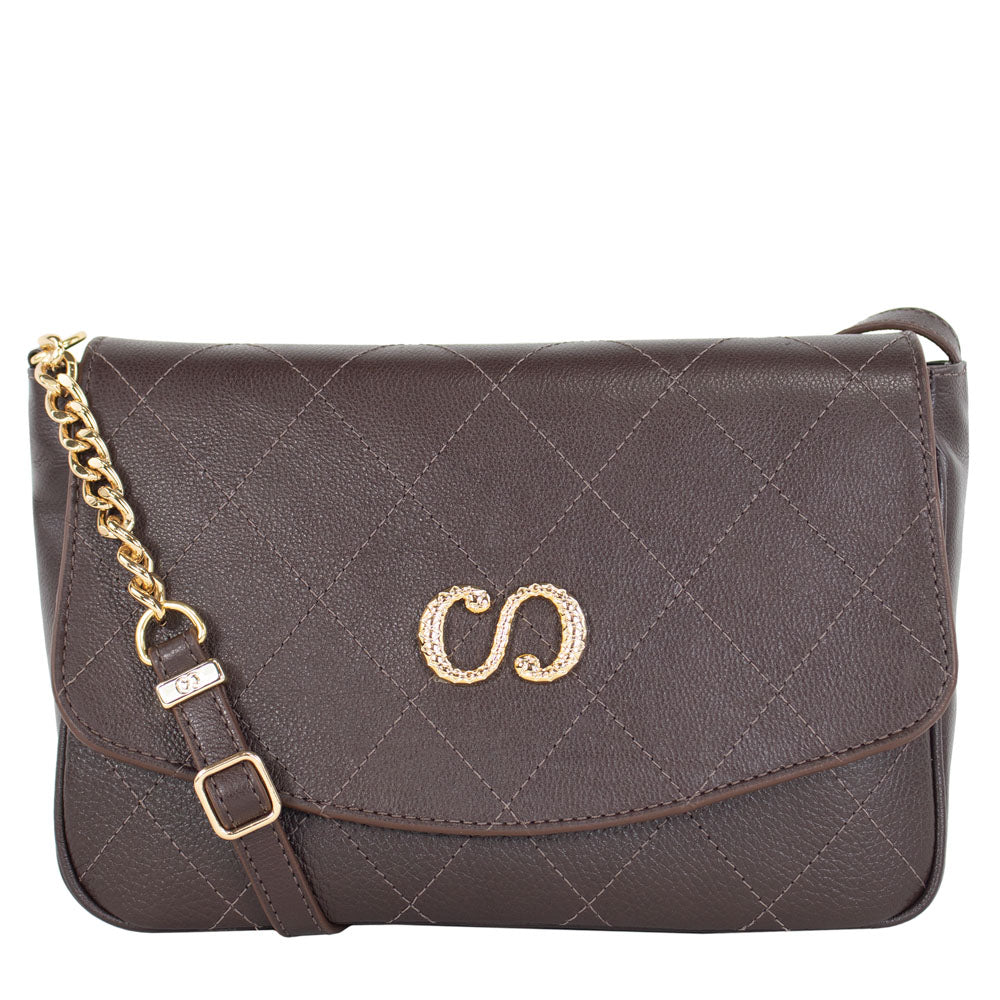 Bolsa Tiracolo de Couro Belle