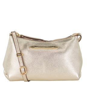 Bolsa de Couro Crossbody Bia