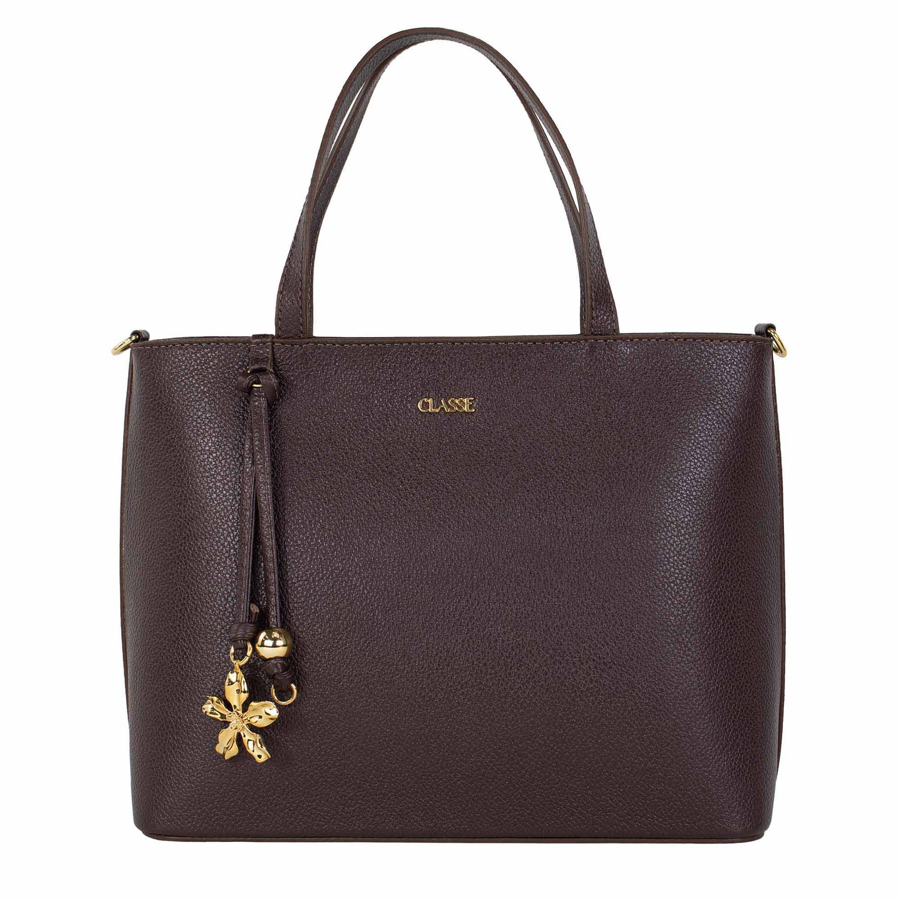 Bolsa de couro Tote - Flora