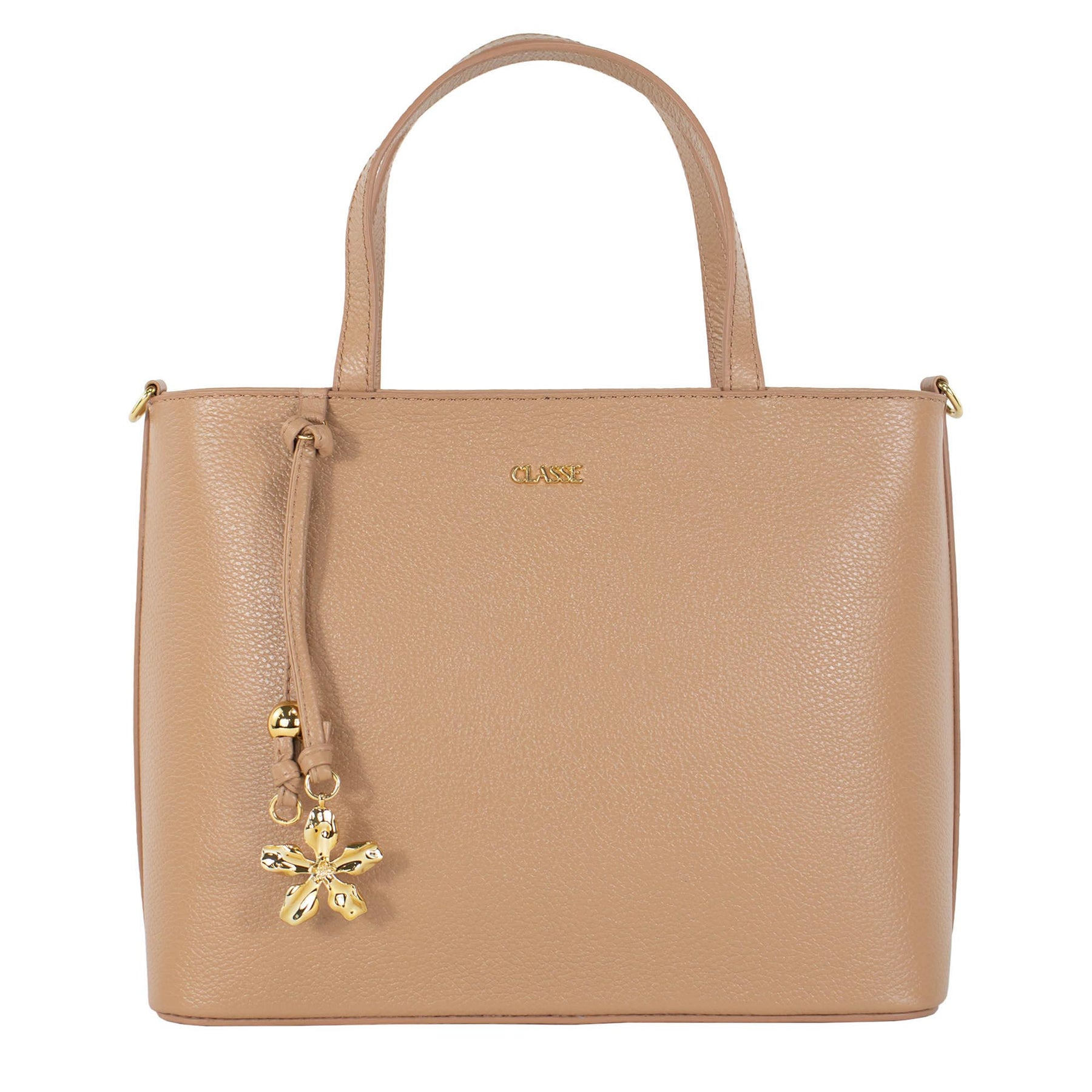 Bolsa de couro Tote - Flora