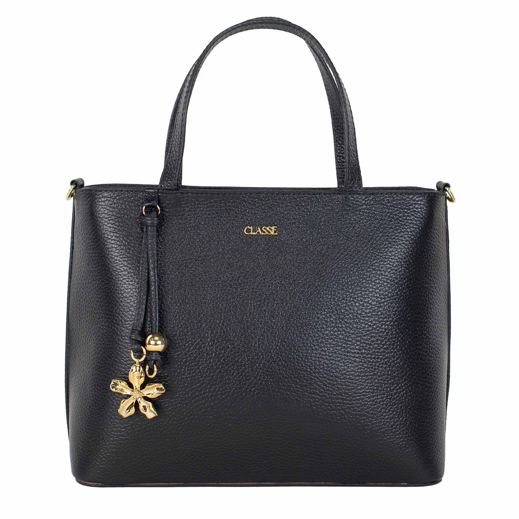Bolsa de couro Tote - Flora