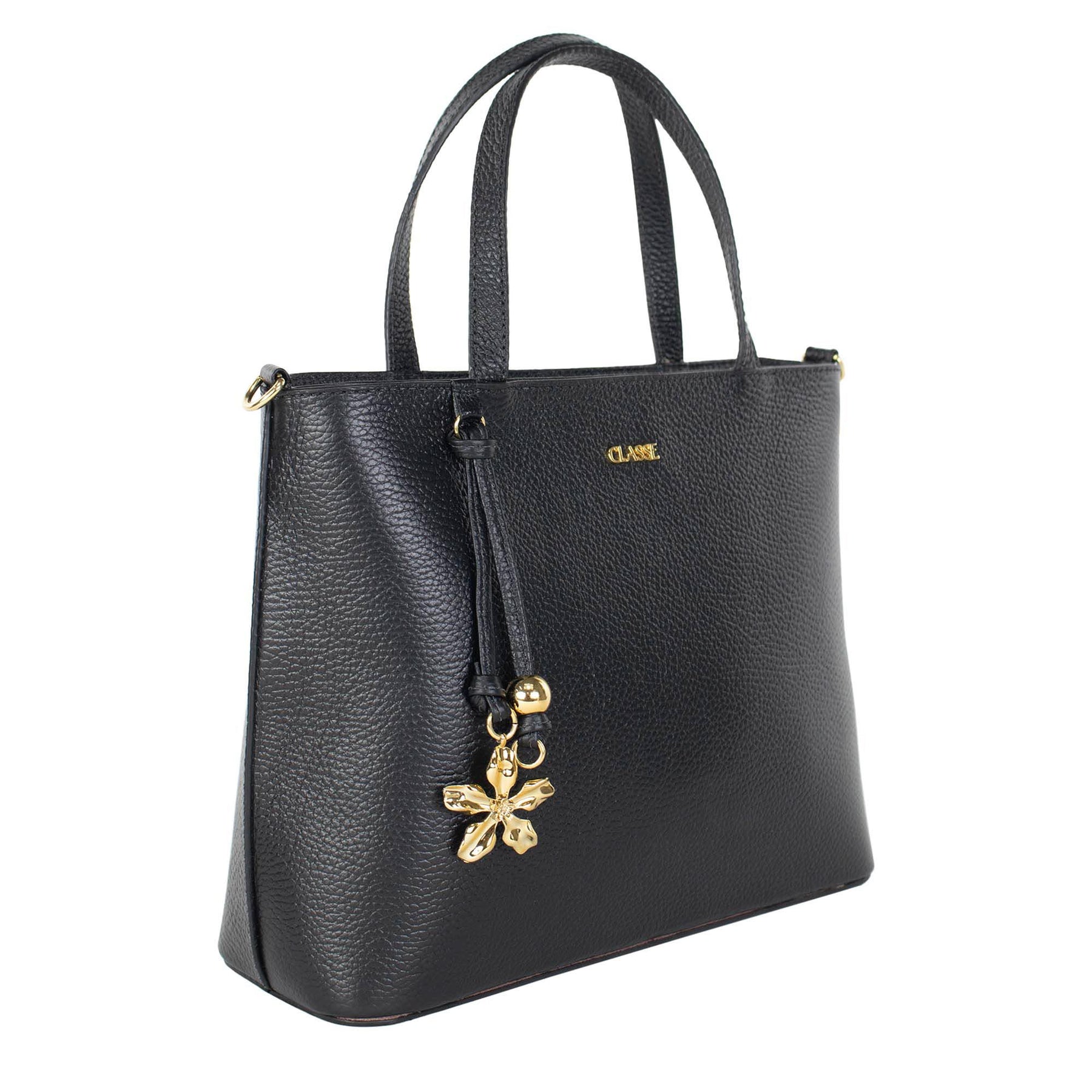Bolsa de couro Tote - Flora