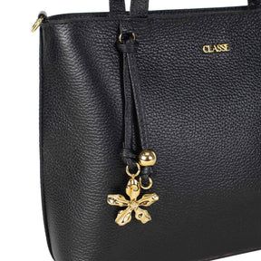 Bolsa de couro Tote - Flora