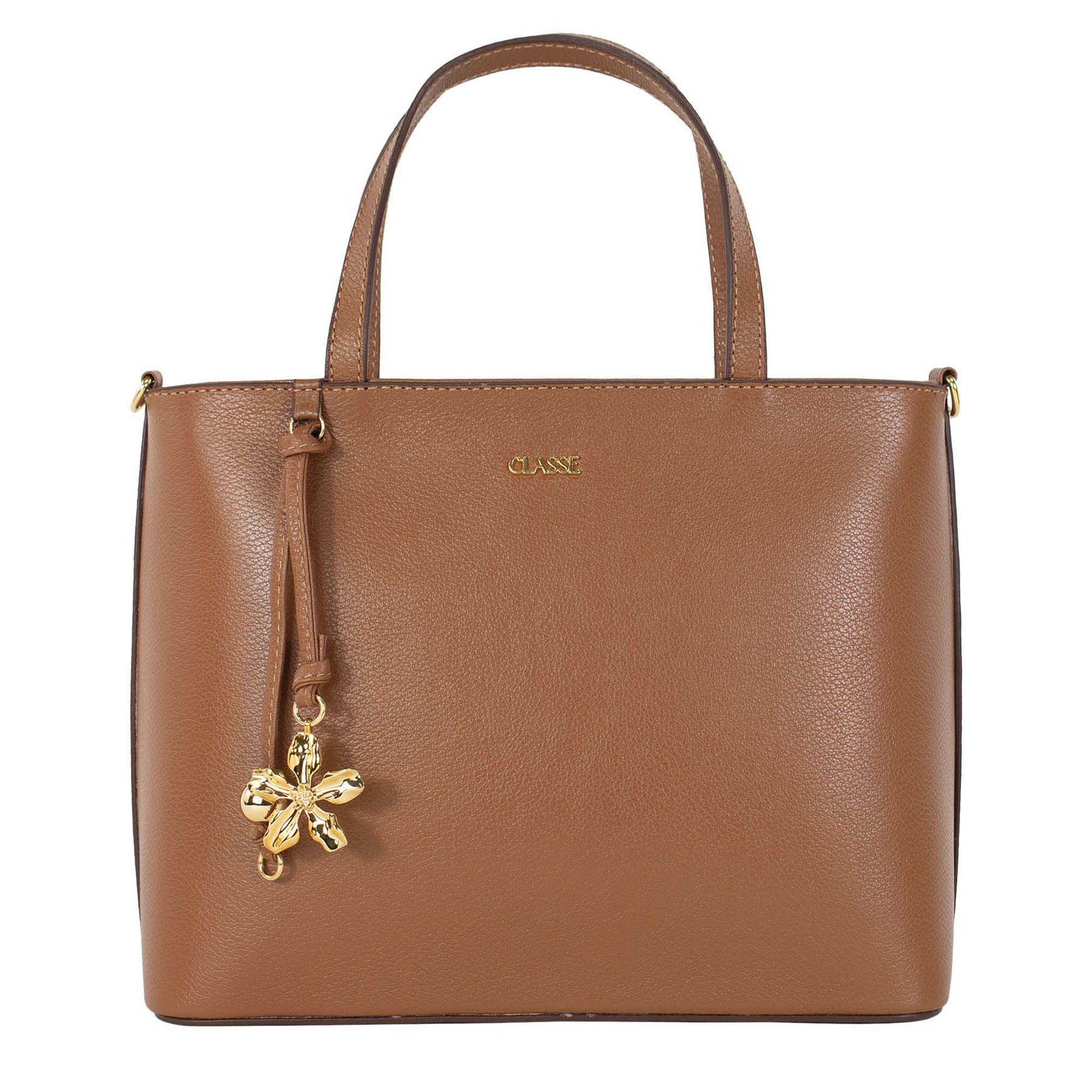 Bolsa de couro Tote - Flora