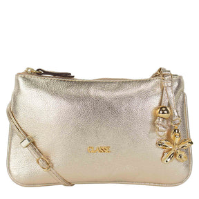 Bolsa de couro Crossbody Flora