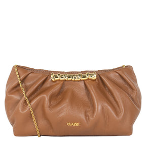 Bolsa de couro Crossbody Jolie