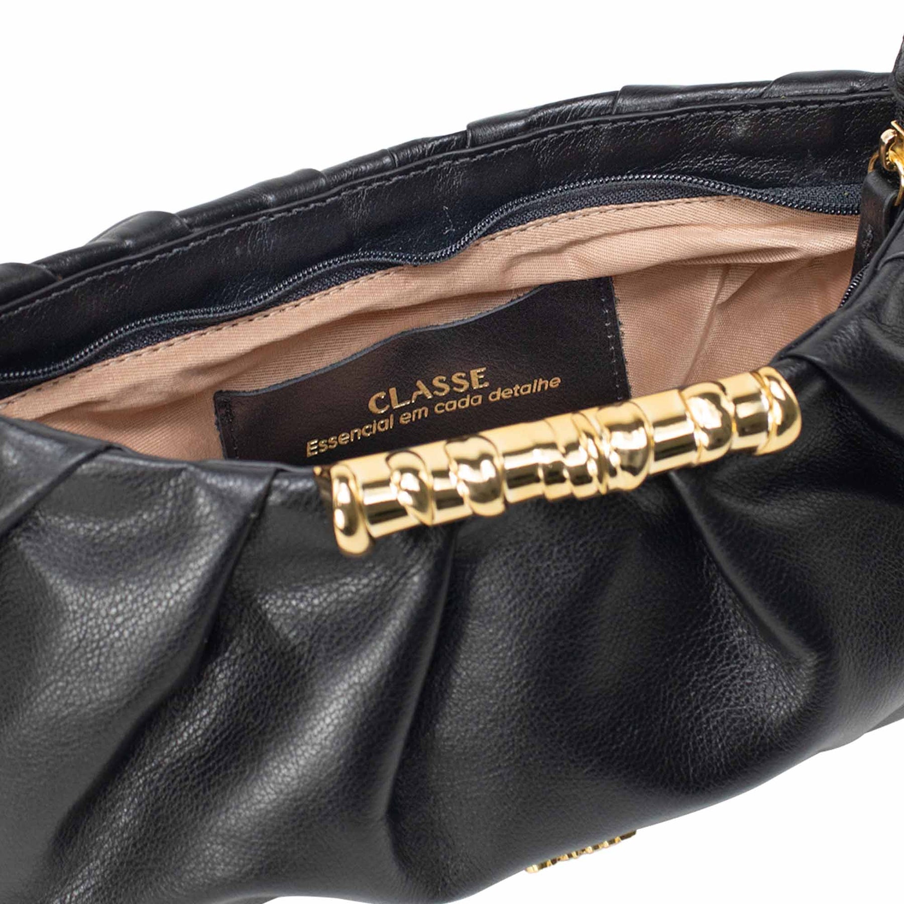 Bolsa de couro Crossbody Jolie