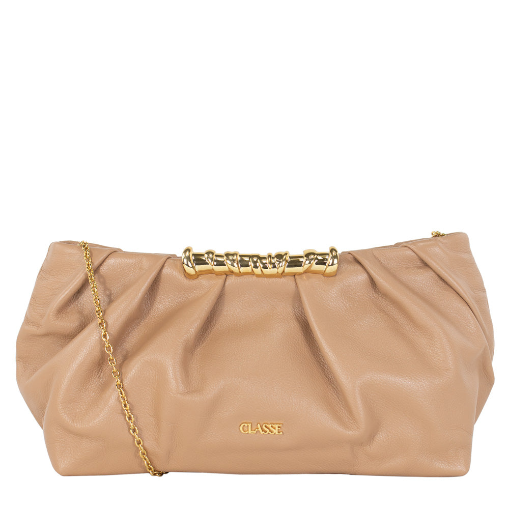 Bolsa de couro Crossbody Jolie
