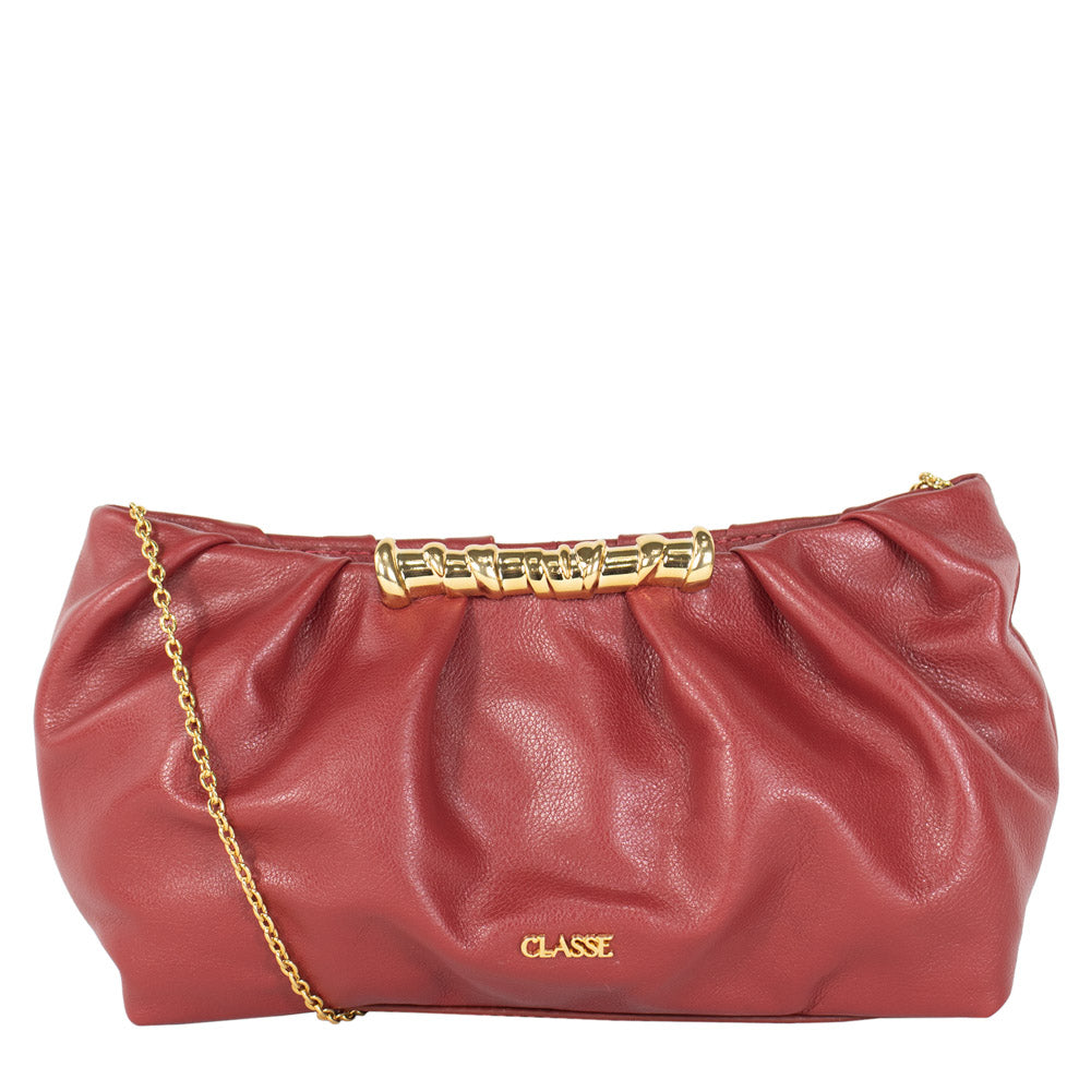 Bolsa de couro Crossbody Jolie