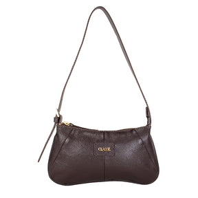 Bolsa de Ombro de Couro Lina