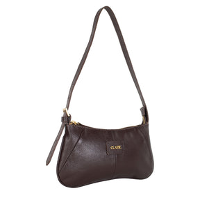 Bolsa de Ombro de Couro Lina
