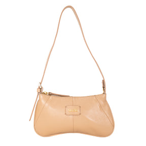 Bolsa de Ombro de Couro Lina