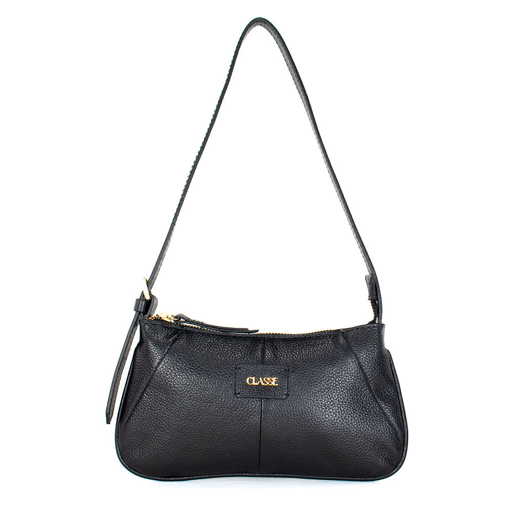 Bolsa de Ombro de Couro Lina