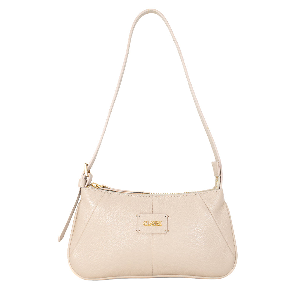 Bolsa de Ombro de Couro Lina