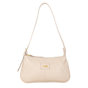 Bolsa de Ombro de Couro Lina