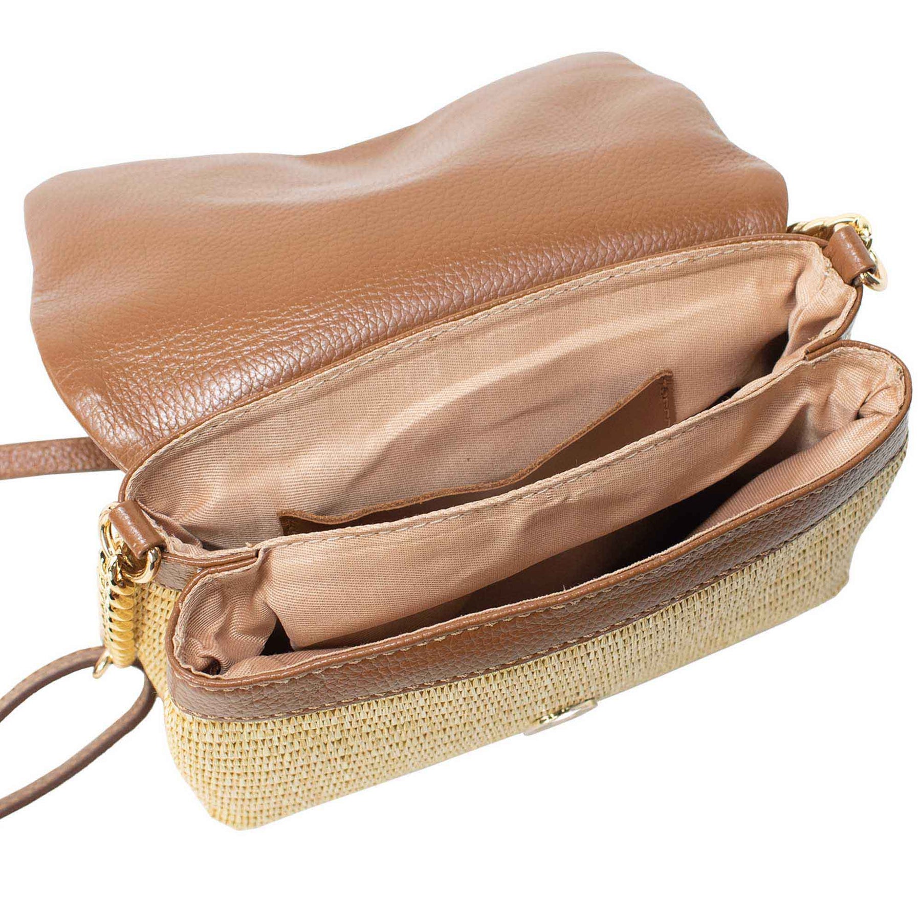 Bolsa de Couro Tiracolo Mini Verena