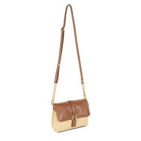 Bolsa de Couro Tiracolo Mini Verena