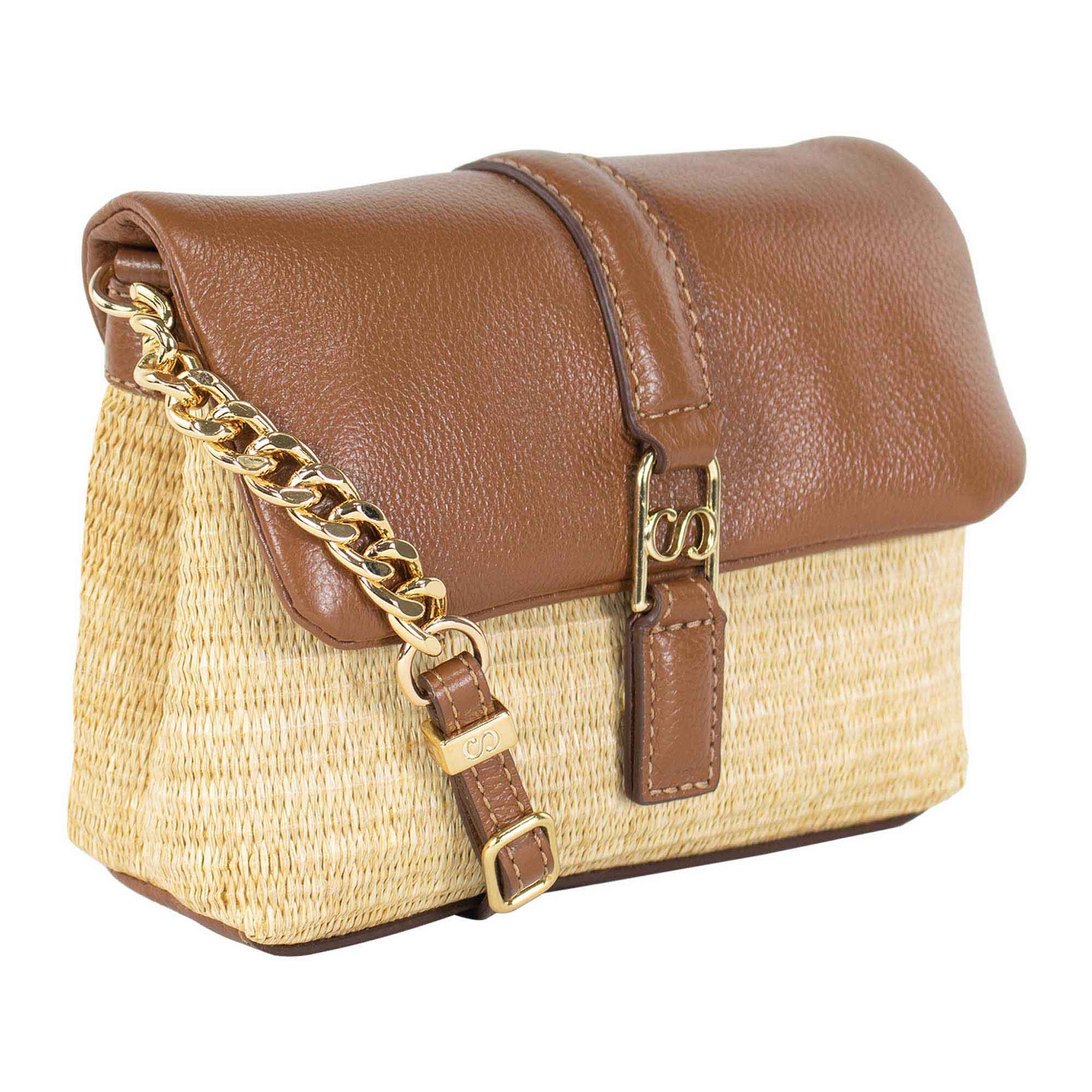 Bolsa de Couro Tiracolo Mini Verena