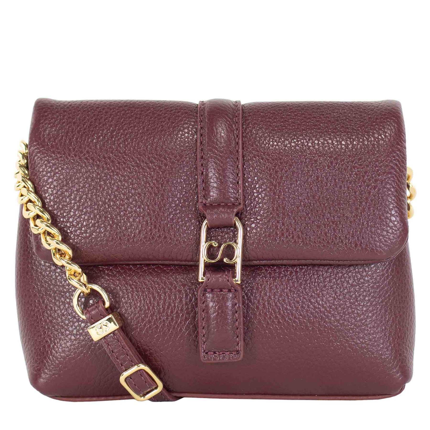 Bolsa de Couro Tiracolo Mini Verena