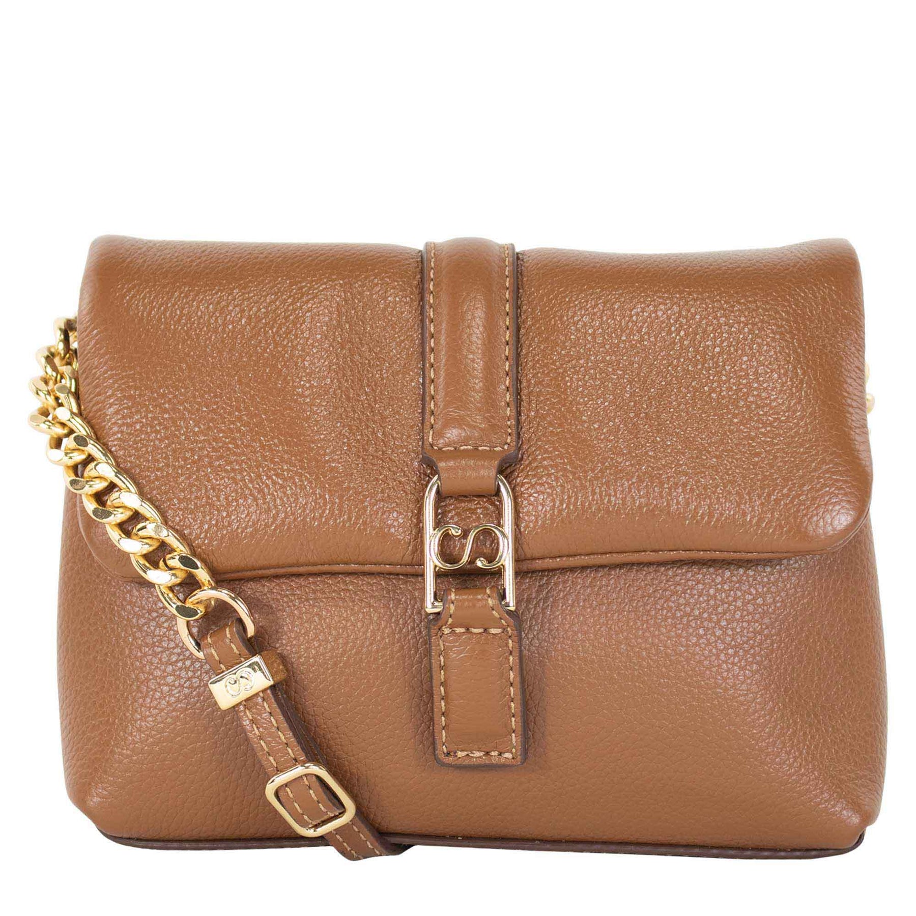 Bolsa de Couro Tiracolo Mini Verena
