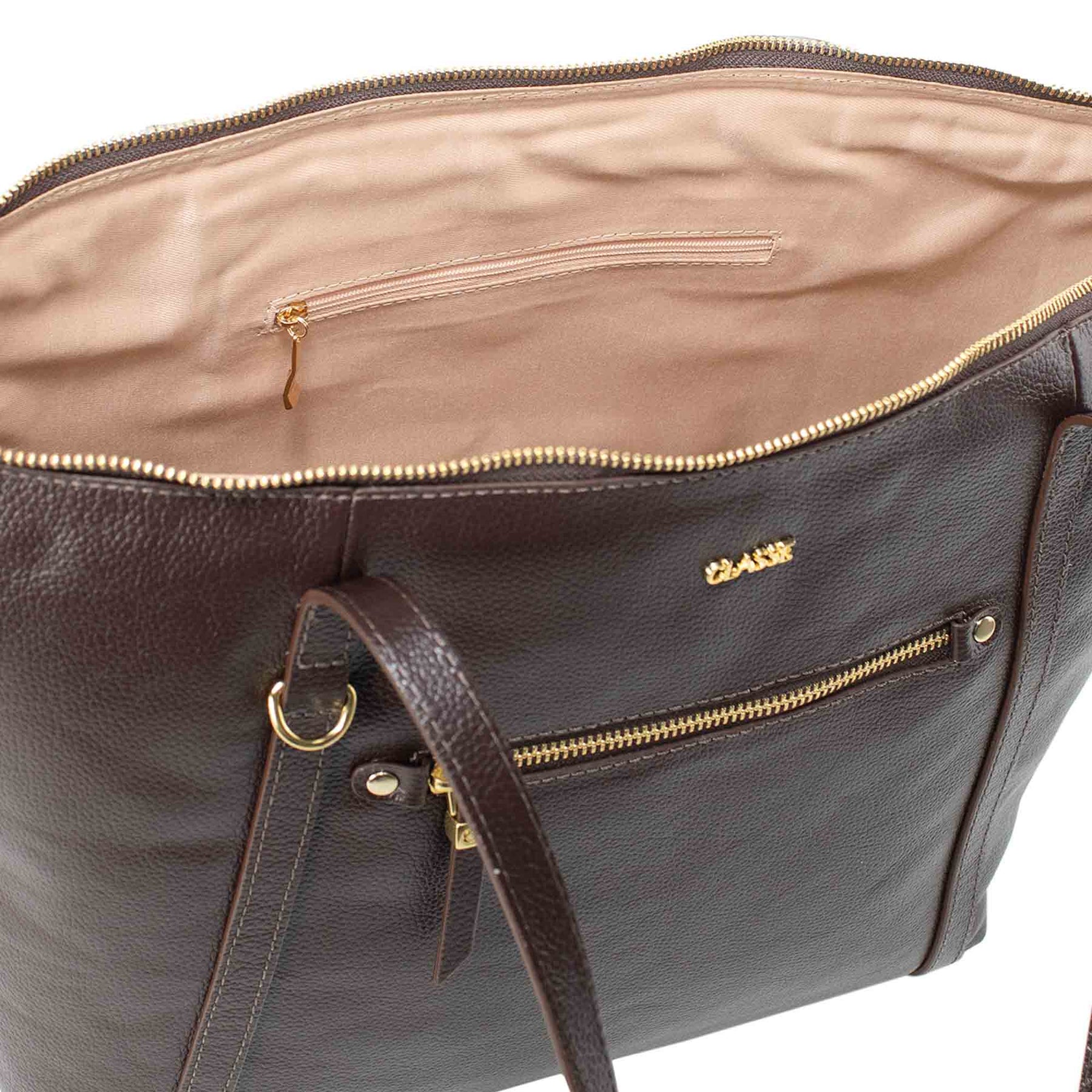 Bolsa de Couro Shopping Bag Lea
