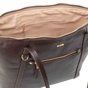 Bolsa de Couro Shopping Bag Lea