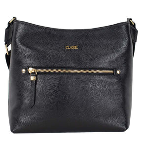 Bolsa de Couro Crossbody Lea