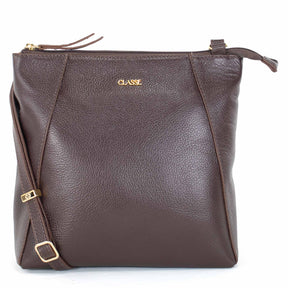 Bolsa de Couro Crossbody Jessie
