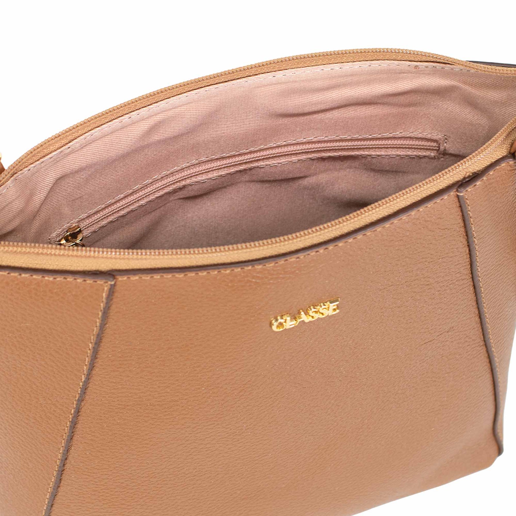 Bolsa de Couro Crossbody Jessie