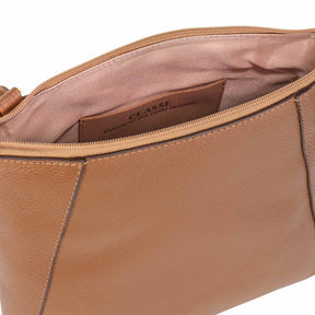 Bolsa de Couro Crossbody Jessie