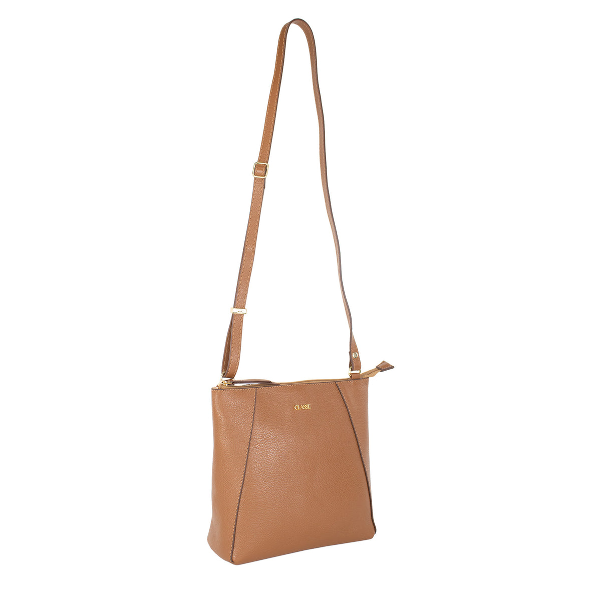 Bolsa de Couro Crossbody Jessie