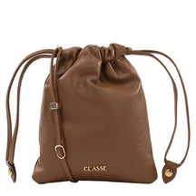 Bolsa de Couro Crossbody Caroline - Nocciola Soft