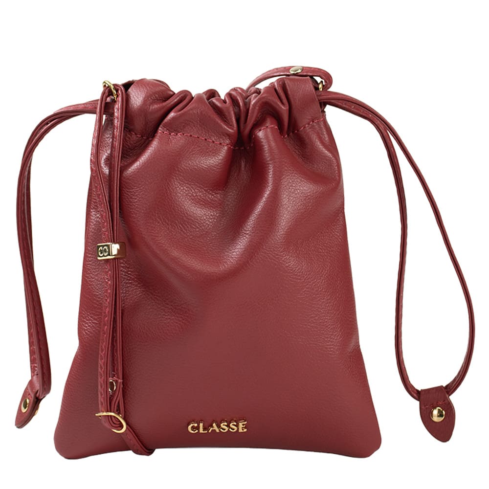 Bolsa de Couro Crossbody Caroline - Laca Soft