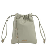 Bolsa de Couro Crossbody Caroline - Verde Pastel Soft