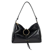 Bolsa de Couro Crossbody Celine - Andaluz Preto