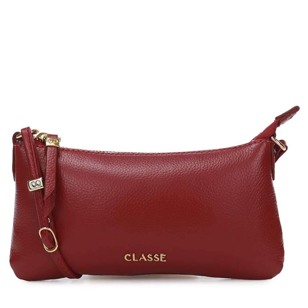 Bolsa de Couro Crossbody Hit - Laca