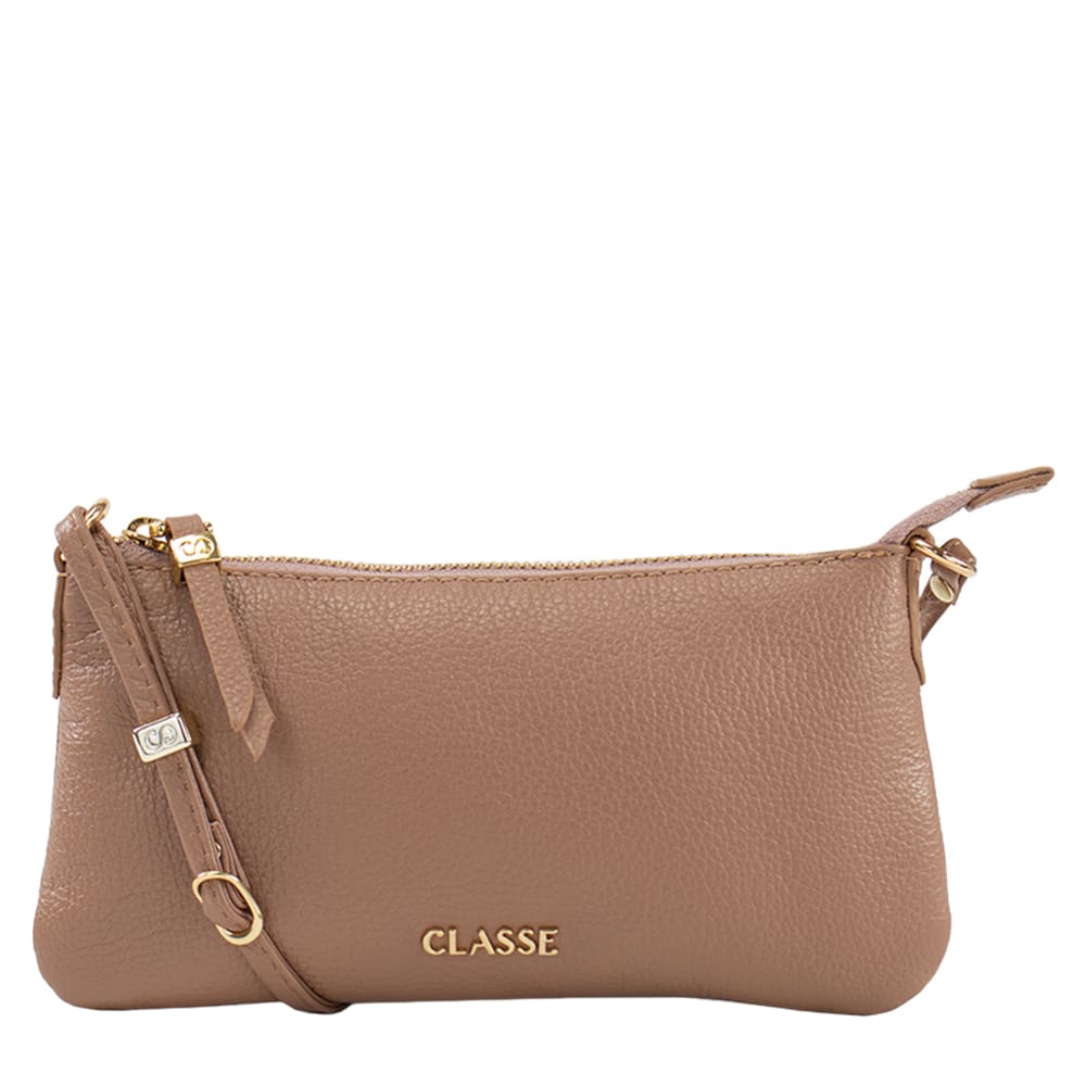 Bolsa de Couro Crossbody Hit - Floater Mocacchino