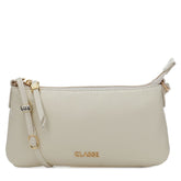 Bolsa de Couro Crossbody Hit - Off White