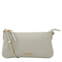 Bolsa de Couro Crossbody Hit - Floater Verde Pastel