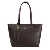 Bolsa de Couro Shopping Bag Fendi - Chocolate