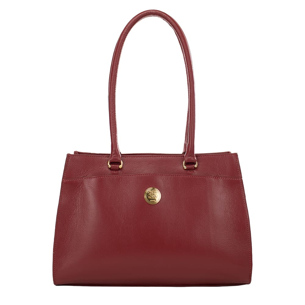 Bolsa de Couro Shopping Bag Kelly - Laca