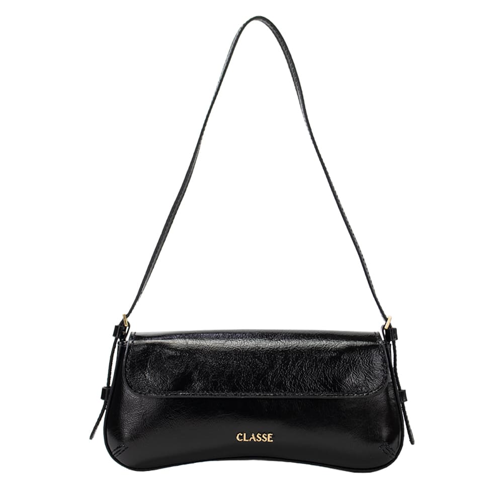Bolsa de Couro Tiracolo Hit - Andaluz Preto
