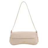Bolsa de Couro Tiracolo Hit - Creme