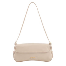 Bolsa de Couro Tiracolo Hit - Creme