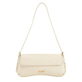 Bolsa de Couro Tiracolo Hit - Off White