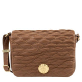 Bolsa de Couro Tiracolo Kelly - Nocciola Soft