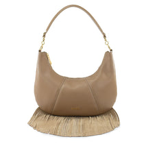 Bolsa de Couro Bag Adele Boho - Camel Camurça Avelã