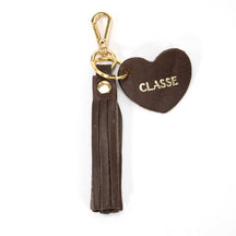 Chaveiro Feminino de Couro Coração Classe